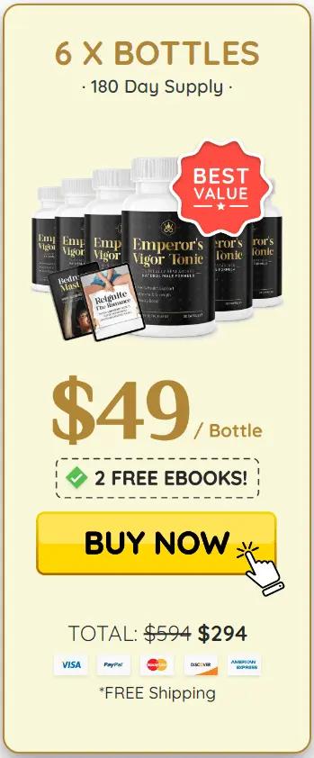 Emperor's Vigor Tonic 6 bottle order